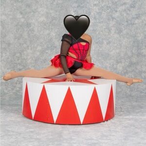 Charming Red and Black Kids Dance Costume